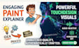 do custom paint explainer videos, touch design visuals, interactive animation