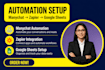 automate workflows with manychat chatbots, zapier and google sheets