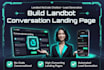 build landbot conversational landing page landbot nocode chatbot lead generation
