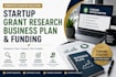 do startup grant research business plan and funding
