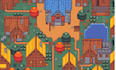 create a rpg pixel game art tileset, tile map, background, asset and in 8 bit