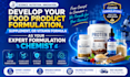 develop your food formulation supplement or vitamin product formulation chemist