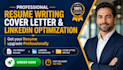 write ats optimized resume CV and cover letter