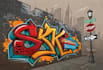 make professional graffiti logo and urban style art