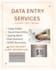 data entry typing excel work