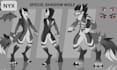 do furry reference sheet furry ref sheet fursona character design