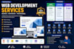 develop a responsive, modern website
