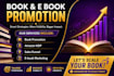 execute a complete book promotion, and amazon ads management