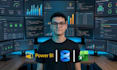 data analysis, power bi dashboards and sql queries