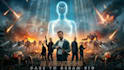 create a cinematic  ai movie trailer and poster design