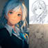 anime and manga illustrations