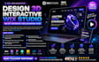 design 3d interactive wix studio website wix redesign scrolling animation spline