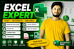 clean, format, merge, split, excel data