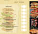 design a creative restaurant menu and digital food menu