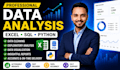 clean analyze and visualize data using  pandas matplotlib