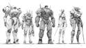 make high quality robot, mecha concepts