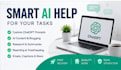 help you with prompts, ai content, and research tasks
