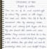write neat handwritten notes and assignments