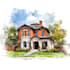 paint exclusive watercolor villa