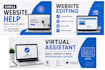 help you with simple website tasks