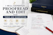 expertly proofread and edit your thesis and dissertation