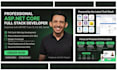 buld a fully integrated websites using asp net core