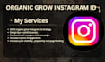 organic grow instagram id