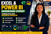 create interactive power bi dashboards and excel reports