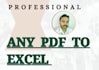 pdf to excel data entry