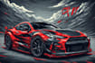 design modern car van and truck wrap graphics