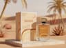design perfume packaging, cosmetic packaging and label design with 3d mockup