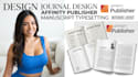 design journal design affinity publisher manuscript typesetting interior layout