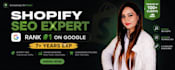 do shopify SEO audit, optimization to rank 1 on google, aeo