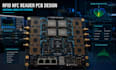 design multi channel rfid nfc reader pcb with wireless antenna array rf embedded