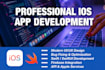 develop professional ios app in swiftui and swift