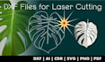 create professional dxf files for laser cutting