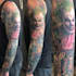 draw a attractive tattoo sleeve art