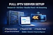 streaming service server setup like xui one or xtream ui streaming service panel