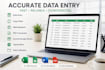 do reliable data entry and admin support