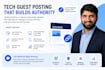 publish tech guest post with premium guest post backlinks
