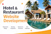 design a modern custom PHP website for hotels and restaurant