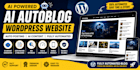 create ai powered wordpress autoblog website