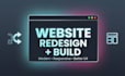 redesign and build your website with a modern responsive UI