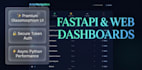 develop fastapi backend with premium admin dashboard