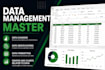 do data management in ms excel