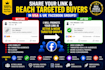 share your website link in facebook groups USA UK