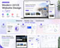 design modern UI UX website design in figma