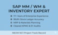 manage sap mm wm inventory control and planning