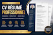 create an ats resume and professional CV that gets interviews