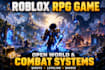create a roblox rpg game with quests, leveling and combat systems